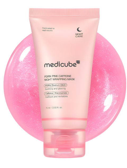 PDRN Pink Caffeine Night Wrapping Mask 75ml